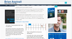 Desktop Screenshot of brianaspinall.com